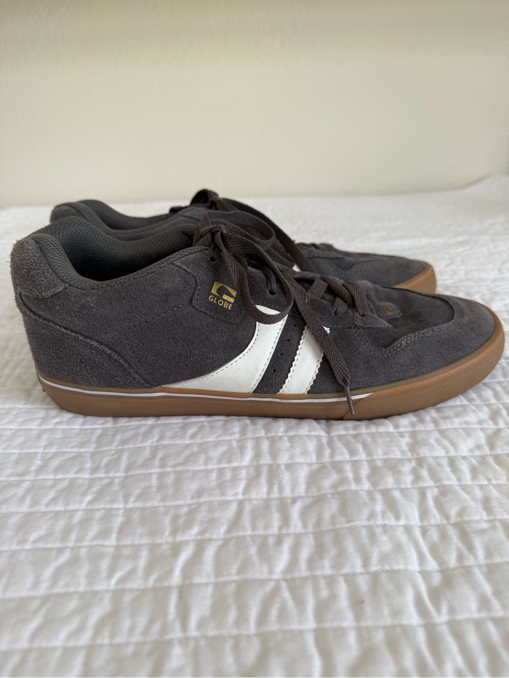 Globe Men's Encore 2 Grey Suede Sneaker